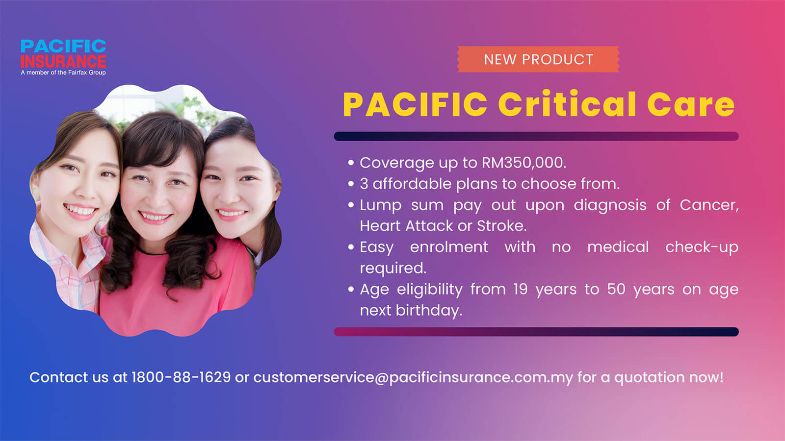 NEW PRODUCT PACIFIC Critical Care