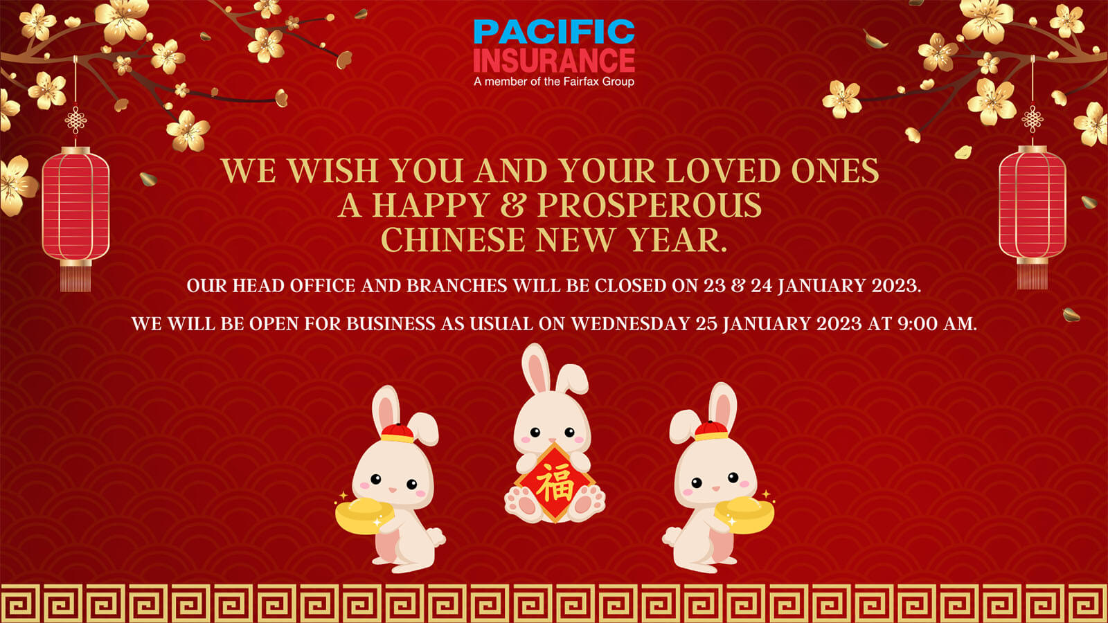 Chinese New Year Greetings 2023