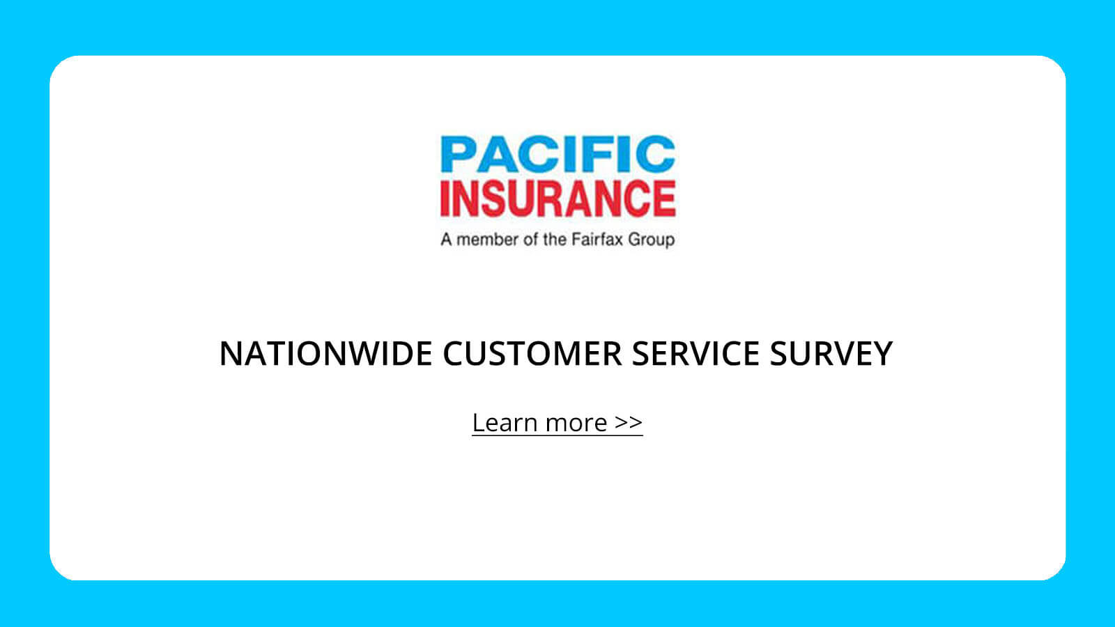 Nationwide Customer Service Survey